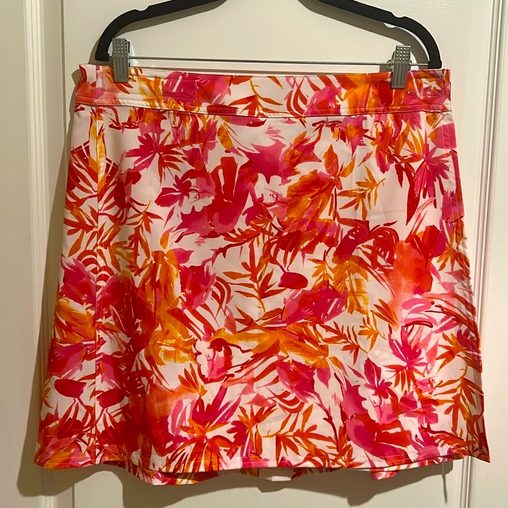 Ripskirt Hawaii Fun Tropical Print Skirt Size L